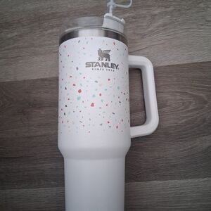 Stanley White Terrazzo Tumbler
